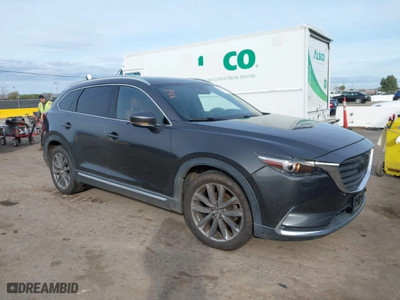 2016 Mazda CX-9 Signature with VIN JM3TCBEY7G0112486, listed as a IAAI auction lot 41592723 with 91,392 mi miles. Bid and sale history available at carsss.com. Image 1.