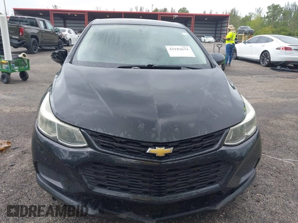 2017 Chevrolet Cruze LS with VIN 1G1BC5SM8H7235853, listed as a IAAI auction lot 42183631 with 165,111 mi miles and . Bid and sale history available at DreamBid. Image 12.