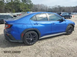 2023 Subaru WRX Premium with VIN JF1VBAF64P9821650, listed as a Copart auction lot 46983085 with 13,016 mi miles and Salvage title. Bid and sale history available at DreamBid. Image 3.