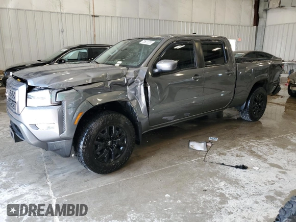 2023 Nissan Frontier SV with VIN 1N6ED1FK0PN636758, listed as a Copart auction lot 70601224 with 19,997 mi miles and Salvage Title. Bid and sale history available at carsss.com. Image 1.