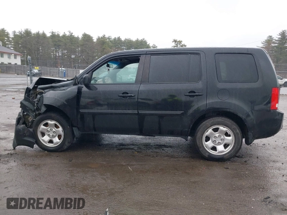2012 Honda Pilot LX with VIN 5FNYF4H27CB038765, listed as a IAAI auction lot 41963157 with 209,965 mi miles and . Bid and sale history available at carsss.com. Image 14.