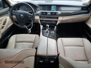2012 BMW 5 Series 528i xDrive with VIN WBAXH5C55CC595066, listed as a Copart auction lot 46647335 with 124,330 mi miles and Salvage Title. Bid and sale history available at DreamBid. Image 8.