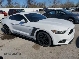 2017 Ford Mustang EcoBoost with VIN 1FA6P8TH8H5236874, listed as a Copart auction lot 50099665 with 76,599 mi miles and Salvage title. Bid and sale history available at DreamBid. Image 4.
