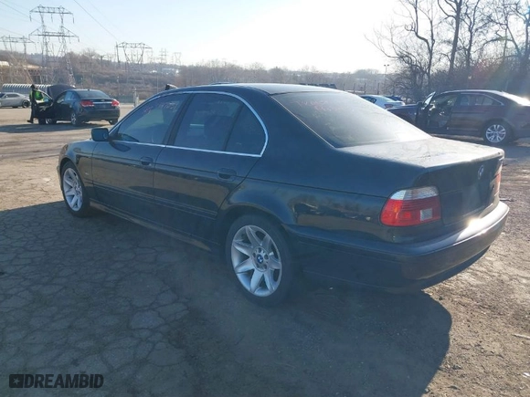 2002 BMW 5 Series 525iA with VIN WBADT43442GZ95534, listed as a IAAI auction lot 41747659 with NaN miles. Bid and sale history available at carsss.com. Image 3.
