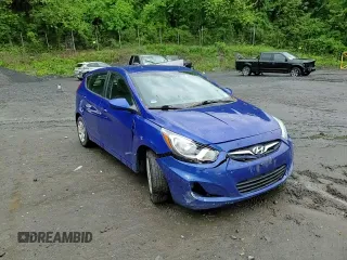 2014 Hyundai Accent GS with VIN KMHCT5AE7EU152218, listed as a Copart auction lot 57022785 with 117,677 mi miles and Salvage title. Bid and sale history available at DreamBid. Image 13.