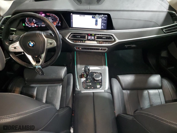 2019 BMW X7 xDrive40i with VIN 5UXCW2C59KL085810, listed as a Copart auction lot 88975505 with 113,891 mi miles and Clean Title. Bid and sale history available at carsss.com. Image 8.