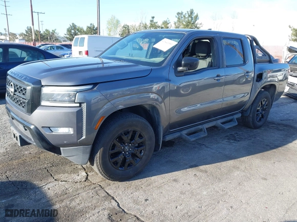 2023 Nissan Frontier SV with VIN 1N6ED1EJ2PN631196, listed as a IAAI auction lot 41841551 with 48,188 mi miles. Bid and sale history available at carsss.com. Image 21.