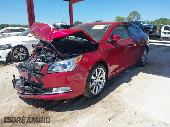 2014 Buick LaCrosse Premium I with VIN 1G4GD5G33EF179635, listed as a IAAI auction lot 41891296 with 61,976 mi miles and . Bid and sale history available at DreamBid. Image 17.