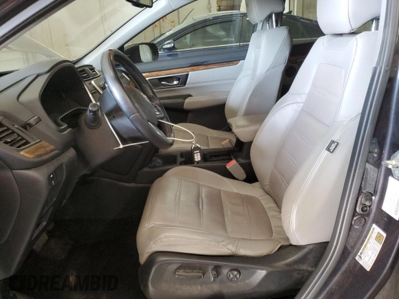 2017 Honda CR-V EX-L with VIN 7FARW1H81HE027022, listed as a Copart auction lot 53972015 with 195,951 mi miles and Salvage Title. Bid and sale history available at carsss.com. Image 7.