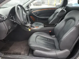 2004 Mercedes-Benz CLK 320 with VIN WDBTJ65J64F096605, listed as a Copart auction lot 73535764 with 138,160 mi miles and Salvage Title. Bid and sale history available at DreamBid. Image 7.