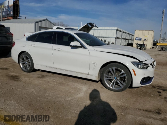 2018 BMW 4 Series 430i xDrive with VIN WBA4J3C57JBG96451, listed as a Copart auction lot 86612554 with 70,537 mi miles and Salvage Title. Bid and sale history available at carsss.com. Image 4.