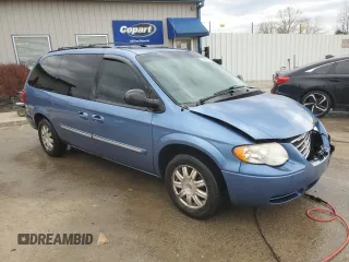 2007 Chrysler Town & Country LWB Touring with VIN 2A4GP54LX7R273419, listed as a Copart auction lot 50888705 with 219,038 mi miles and Non Repairable. Bid and sale history available at carsss.com. Image 4.
