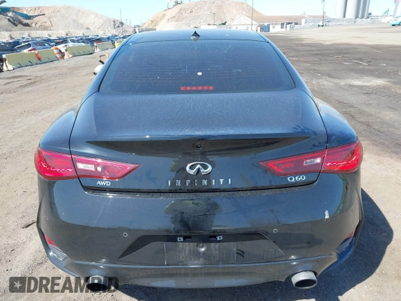 2019 Infiniti Q60 Luxe with VIN JN1EV7EL4KM290776, listed as a IAAI auction lot 42047865 with 33,926 mi miles and . Bid and sale history available at carsss.com. Image 15.