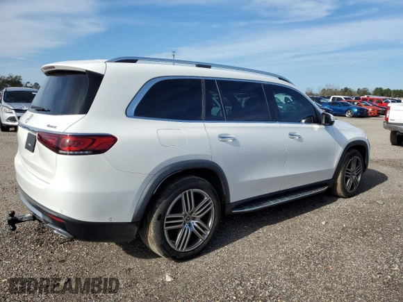 2020 Mercedes-Benz GLS 450 with VIN 4JGFF5KE1LA195907, listed as a Copart auction lot 80371123 with 51,412 mi miles and . Bid and sale history available at DreamBid. Image 3.