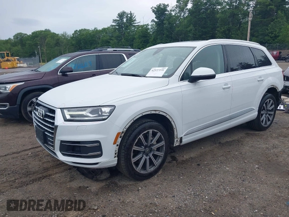 2017 Audi Q7 Premium Plus with VIN WA1LAAF79HD015549, listed as a IAAI auction lot 42537231 with 131,060 mi miles and . Bid and sale history available at DreamBid. Image 2.
