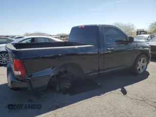 2014 Ram 1500 Express with VIN 3C6JR6AT6EG235549, listed as a Copart auction lot 52744925 with 123,996 mi miles and Salvage title. Bid and sale history available at DreamBid. Image 3.