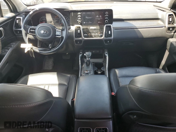 2021 Kia Sorento S with VIN 5XYRLDLC4MG038326, listed as a Copart auction lot 57798925 with 71,163 mi miles and Salvage title. Bid and sale history available at DreamBid. Image 8.