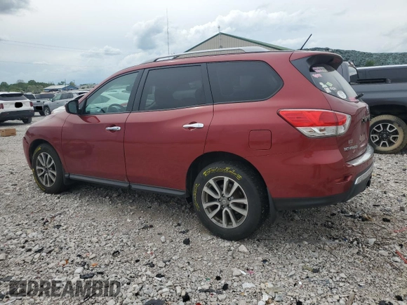 2016 Nissan Pathfinder SV with VIN 5N1AR2MM9GC662053, listed as a Copart auction lot 55473025 with 161,150 mi miles and Salvage title. Bid and sale history available at DreamBid. Image 2.