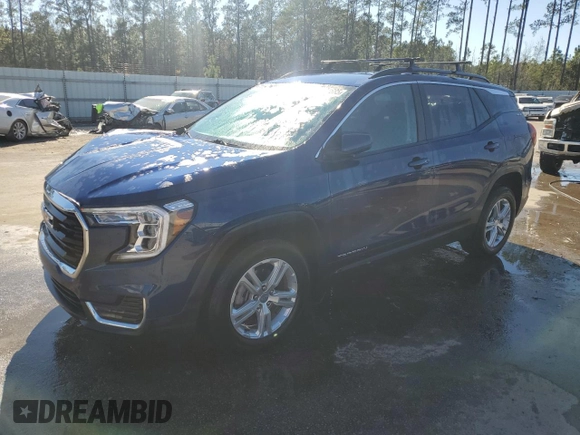 2022 GMC Terrain SLE with VIN 3GKALMEV6NL139426, listed as a Copart auction lot 47931685 with 32,864 mi miles and Salvage Title. Bid and sale history available at carsss.com. Image 1.
