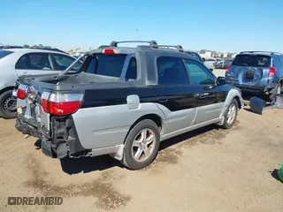2003 Subaru Baja with VIN 4S4BT61C337101830, listed as a IAAI auction lot 41607704 with 191,296 mi miles. Bid and sale history available at carsss.com. Image 4.