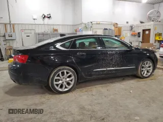 2015 Chevrolet Impala LTZ with VIN 2G1155SL6F9174088, listed as a Copart auction lot 43587095 with 80,755 mi miles and Salvage Title. Bid and sale history available at DreamBid. Image 3.