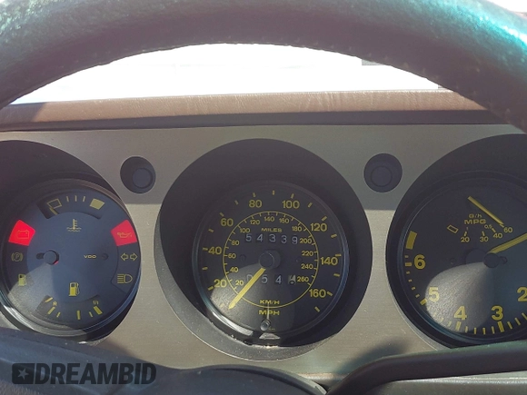 1984 Porsche 944 with VIN WP0AA0948EN456264, listed as a IAAI auction lot 42134801 with 54,339 mi miles and . Bid and sale history available at carsss.com. Image 7.