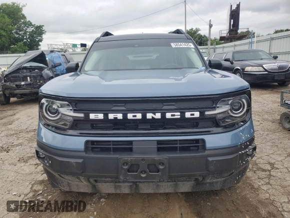 2024 Ford Bronco Sport Outer Banks with VIN 3FMCR9C60RRE07669, listed as a Copart auction lot 58541425 with 19,387 mi miles and Salvage title. Bid and sale history available at DreamBid. Image 5.