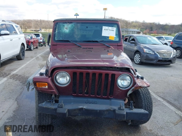 2001 Jeep Wrangler SE с VIN 1J4FA29P21P300094, выставлен на аукционе IAAI как лот 41871446 с пробегом 125 098 миль миль и . История ставок и продаж доступна на DreamBid. Изображение 12.