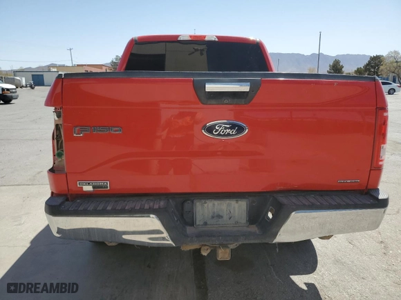 2016 Ford F-150 XLT with VIN 1FTEW1EF8GKE23589, listed as a Copart auction lot 52202525 with 159,866 mi miles and Salvage Title. Bid and sale history available at carsss.com. Image 6.