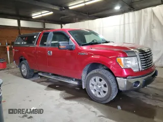 2012 Ford F-150 XL with VIN 1FTEX1EM5CFB00552, listed as a Copart auction lot 54605365 with 237,462 mi miles and Salvage Title. Bid and sale history available at carsss.com. Image 4.