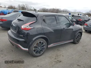 2017 Nissan Juke SL with VIN JN8AF5MR7HT700461, listed as a Copart auction lot 47531955 with 124,965 mi miles and Salvage Title. Bid and sale history available at carsss.com. Image 3.