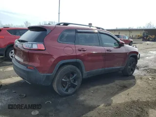 2019 Jeep Cherokee Latitude Plus with VIN 1C4PJMLX8KD369356, listed as a Copart auction lot 45351885 with 134,633 mi miles and Salvage Title. Bid and sale history available at carsss.com. Image 3.