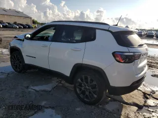 2021 Jeep Compass 80th Anniversary with VIN 3C4NJCEB3MT550073, listed as a Copart auction lot 72429184 with 29,690 mi miles and Salvage Title. Bid and sale history available at carsss.com. Image 2.