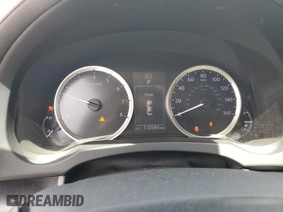 2015 Lexus IS 250 with VIN JTHBF1D24F5063654, listed as a Copart auction lot 60109015 with 110,589 mi miles and Salvage title. Bid and sale history available at DreamBid. Image 9.