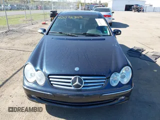 2004 Mercedes-Benz CLK 3.2L with VIN WDBTJ65J44F084713, listed as a IAAI auction lot 42072365 with 127,824 mi miles. Bid and sale history available at carsss.com. Image 12.