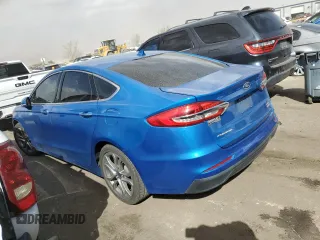 2019 Ford Fusion SEL with VIN 3FA6P0CD5KR181142, listed as a Copart auction lot 46911275 with 98,612 mi miles and Salvage Title. Bid and sale history available at carsss.com. Image 2.