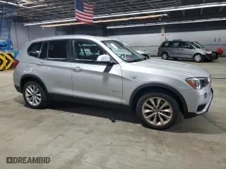 2015 BMW X3 xDrive28i with VIN 5UXWX9C51F0D55416, listed as a Copart auction lot 54356815 with 159,114 mi miles and Clean Title. Bid and sale history available at carsss.com. Image 4.