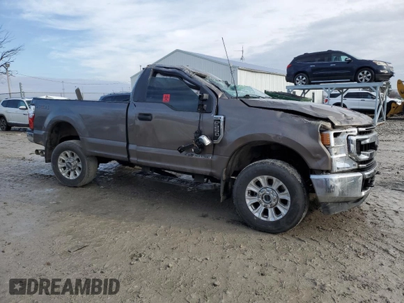 2022 Ford F-250 XL with VIN 1FTRF2BT4NEC24651, listed as a Copart auction lot 84974204 with Not provided miles and Salvage title. Bid and sale history available at DreamBid. Image 4.