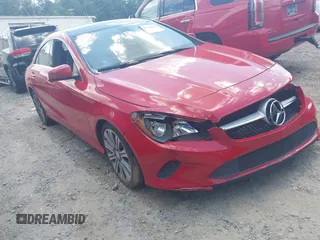 2018 Mercedes-Benz CLA 250 with VIN WDDSJ4GB0JN502876, listed as a IAAI auction lot 42700255 with 131,972 mi miles and . Bid and sale history available at DreamBid. Image 1.