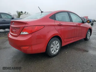 2015 Hyundai Accent GLS with VIN KMHCT4AE1FU877339, listed as a Copart auction lot 50306395 with 73,216 mi miles and Salvage Title. Bid and sale history available at carsss.com. Image 3.