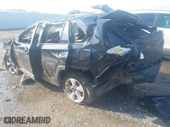2021 Toyota RAV4 Hybrid XLE with VIN 4T3RWRFVXMU044442, listed as a IAAI auction lot 42256468 with Not provided miles and . Bid and sale history available at DreamBid. Image 3.