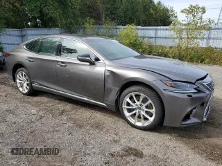 2018 Lexus LS z VIN JTHCYLFF0J5000487, wystawiony jako Copart lot #69422254 z przebiegiem 115 471 mil mil oraz Szkoda całkowita • Salvage title. Historia ofert i sprzedaży dostępna na DreamBid. Obrazek 4.