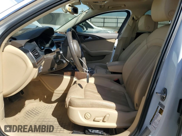 2015 Audi A6 Prestige with VIN WAUHGAFC7FN030286, listed as a Copart auction lot 71237874 with 74,334 mi miles and Salvage title. Bid and sale history available at DreamBid. Image 7.