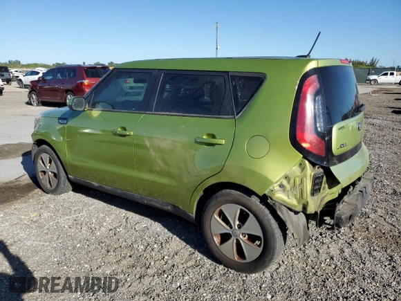 2016 Kia Soul with VIN KNDJN2A26G7838729, listed as a Copart auction lot 48550675 with 81,947 mi miles and Salvage Title. Bid and sale history available at carsss.com. Image 2.