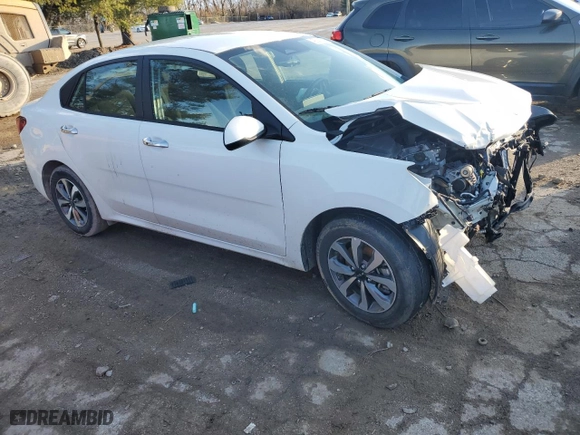 2023 Kia Rio S with VIN 3KPA24AD6PE584526, listed as a Copart auction lot 43532865 with NaN miles and Salvage Title. Bid and sale history available at carsss.com. Image 4.