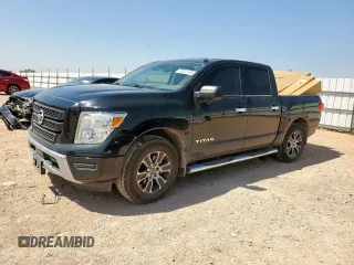 2021 Nissan Titan SV с VIN 1N6AA1EF5MN521077, выставлен на аукционе Copart как лот 58241145 с пробегом 53 443 миль миль и Списание • Salvage title. История ставок и продаж доступна на DreamBid. Изображение 1.