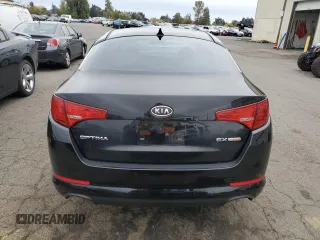 2011 Kia Optima EX with VIN KNAGN4A66B5085486, listed as a Copart auction lot 76928424 with 153,610 mi miles and Salvage Title. Bid and sale history available at carsss.com. Image 6.
