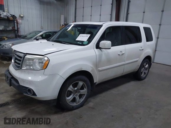 2015 Honda Pilot EX-L with VIN 5FNYF4H59FB023814, listed as a IAAI auction lot 41161235 with 216,437 mi miles and . Bid and sale history available at carsss.com. Image 17.