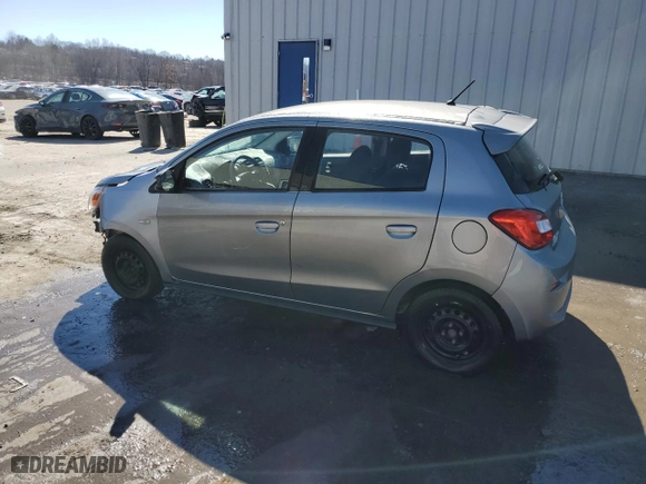 2020 Mitsubishi Mirage ES with VIN ML32A3HJXLH002822, listed as a Copart auction lot 48404015 with 68,876 mi miles and Salvage Title. Bid and sale history available at carsss.com. Image 2.