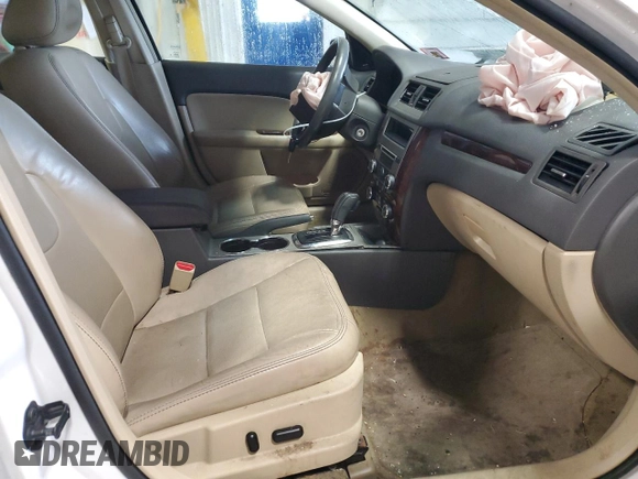 2012 Ford Fusion SEL with VIN 3FAHP0JA4CR134462, listed as a Copart auction lot 47132315 with 236,047 mi miles and Salvage Title. Bid and sale history available at DreamBid. Image 7.
